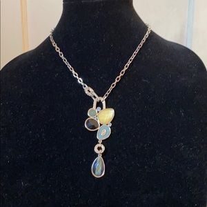 Lia Sophia Necklace with Stones